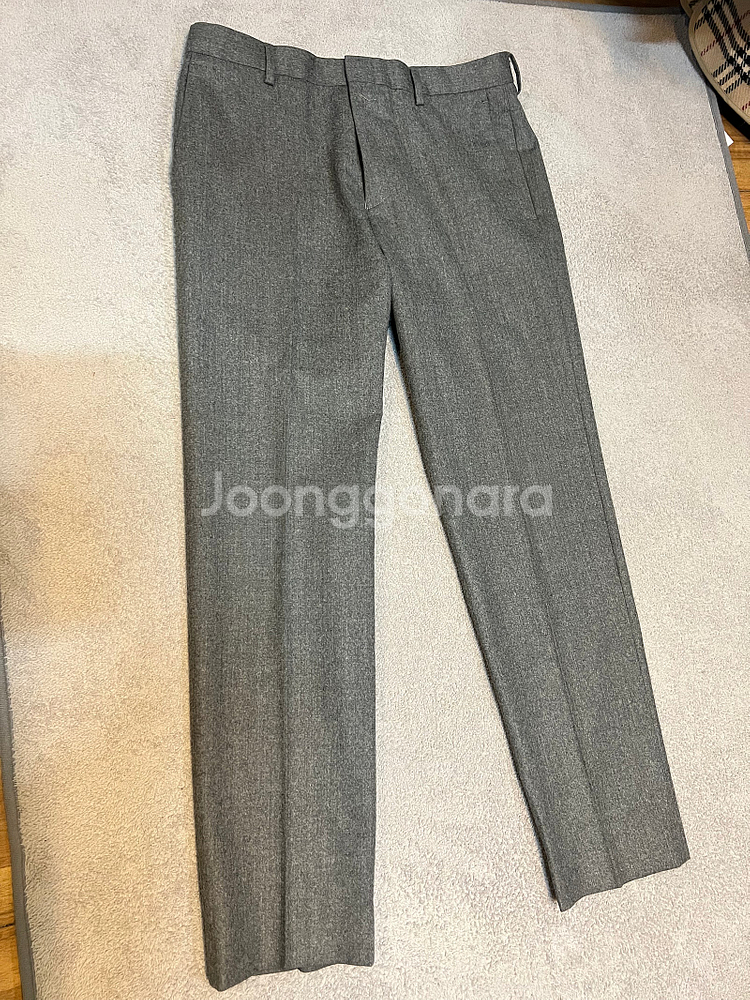 새제품 32 J.crew 제이크루 그레이 치노팬츠--3
