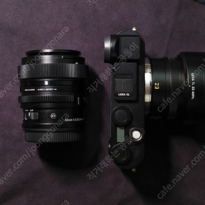 라이카CL 블랙, tl 23mm ASPH, L마운트 시그마 sigma 50mm f2 dg dn