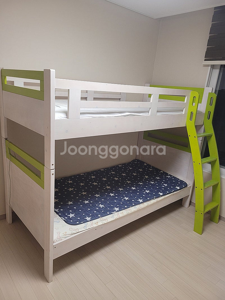 원목 2층침대 판매--0