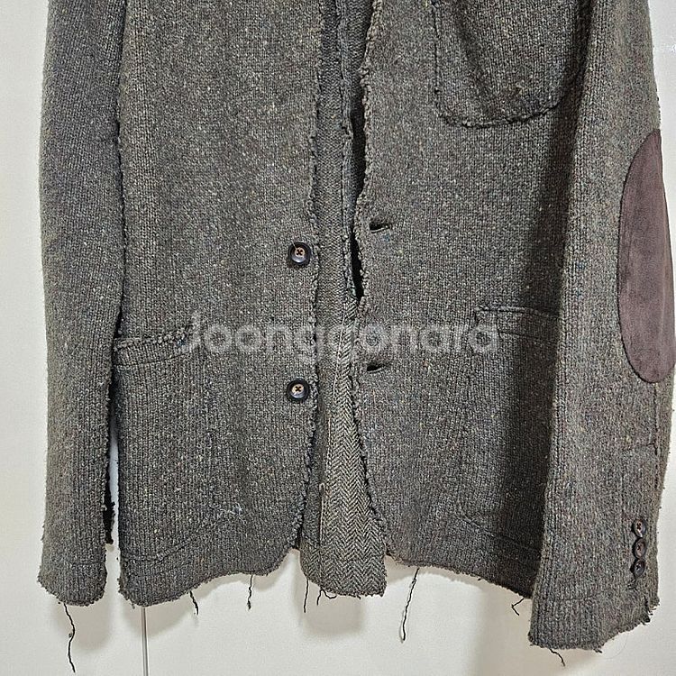 커스텀멜로우 울 가디건 100~105 (POLO)--2