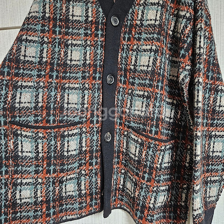 커스텀멜로우 울 가디건 100~105 (POLO)--9