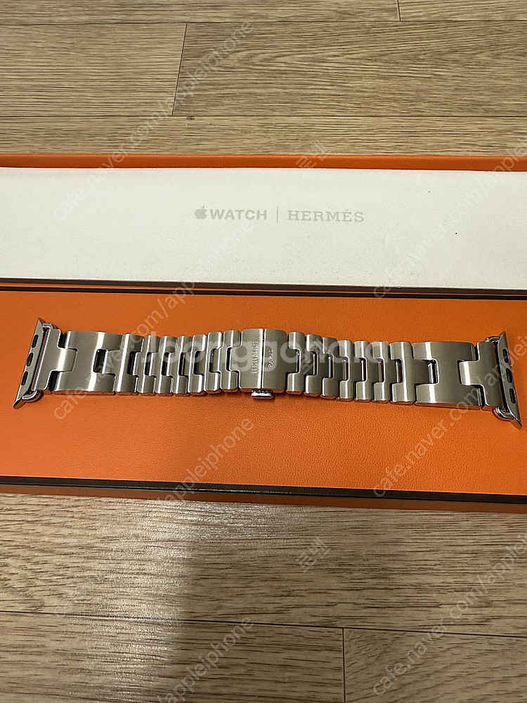 애플워치 에르메스46mm 사티네L--1