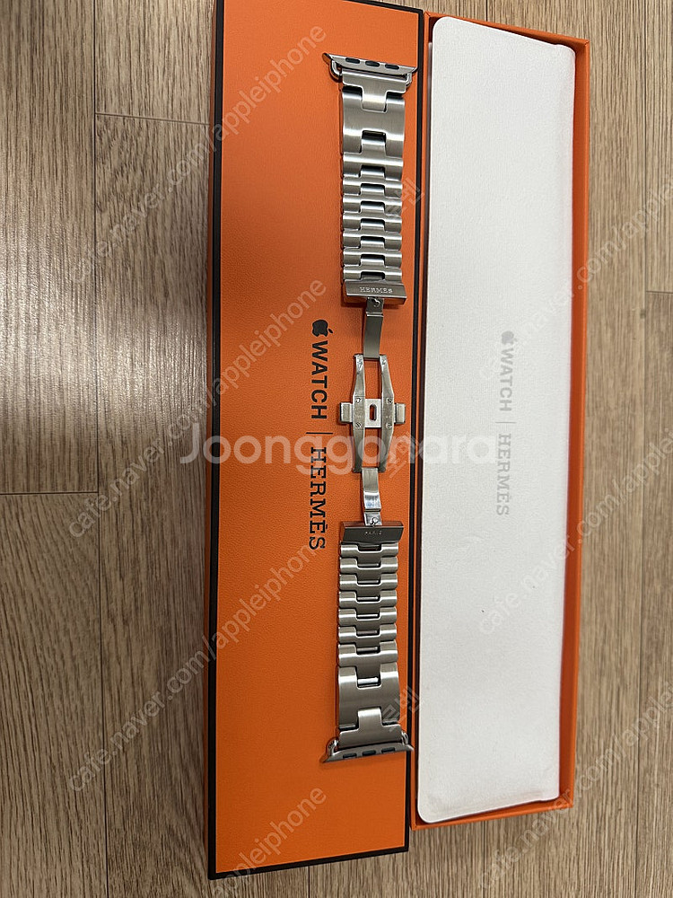 애플워치 에르메스46mm 사티네L--9