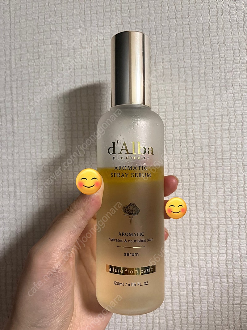 달바 화이트 트러플 퍼스트 아로마틱 스프레이 세럼