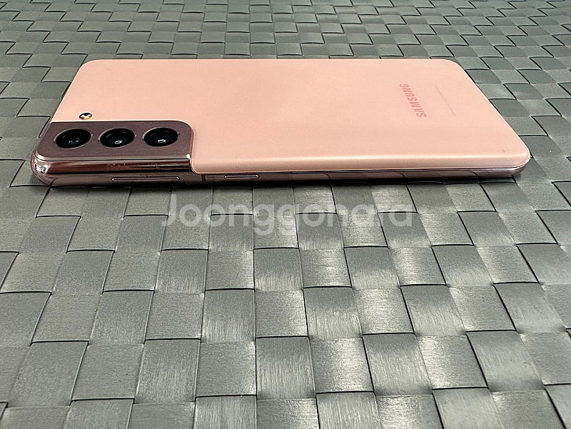 (LG U+)갤럭시S21 256G 핑크 초미세잔상 상태...--7
