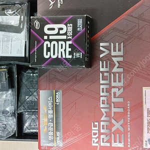 x299 rampage vi extream 보드와 i9-7900x, 32기가 램 반 본체 팝니다.