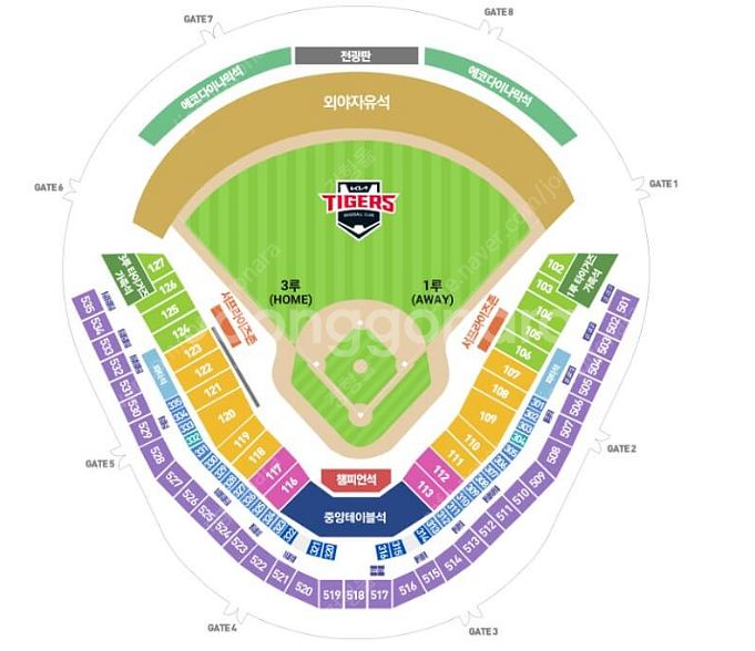 기아챔피언스필드 한국시리즈 10월23일 KIA vs 삼...--0