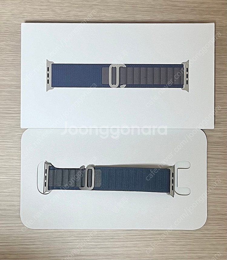 애플워치 울트라 스트랩 알파인루프 블루 그린 오렌지--0