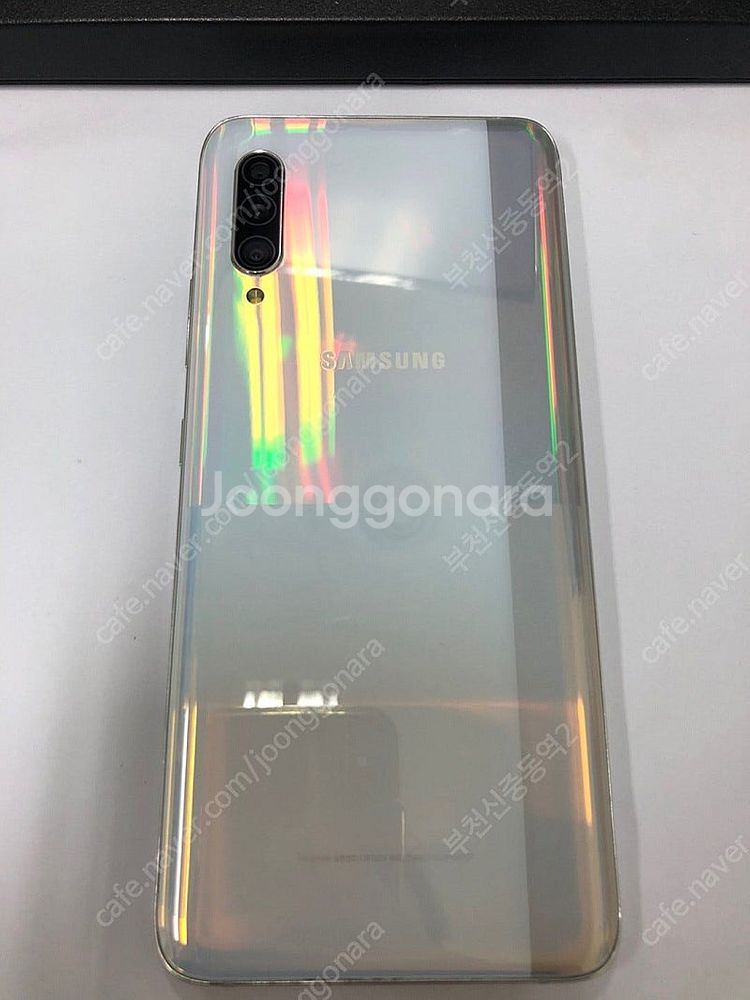 028555 KT 갤럭시A90 5G 화이트 외관 SS급...--0