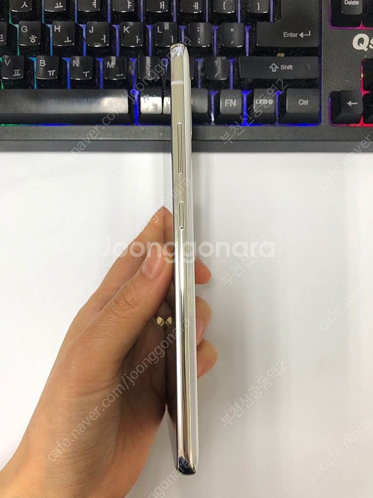 028555 KT 갤럭시A90 5G 화이트 외관 SS급...--5