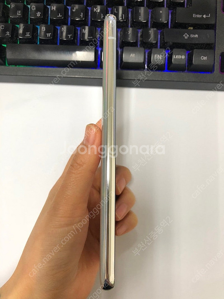 028555 KT 갤럭시A90 5G 화이트 외관 SS급...--6