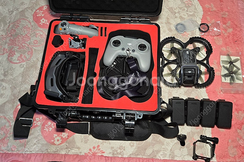 DJI 아바타1 풀세트 (기체,고글,배터리4개,하드케이...--2