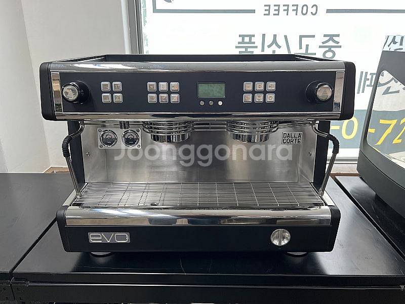 ■오버홀완료 커피머신■ 달라코르테 EVO2 2그룹 블랙...--0