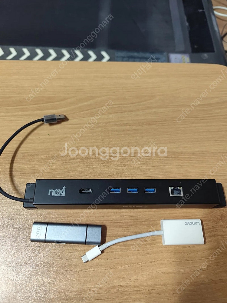 USB C타입 멀티허브 독 및 pc.노트북주변기기팔아여--8