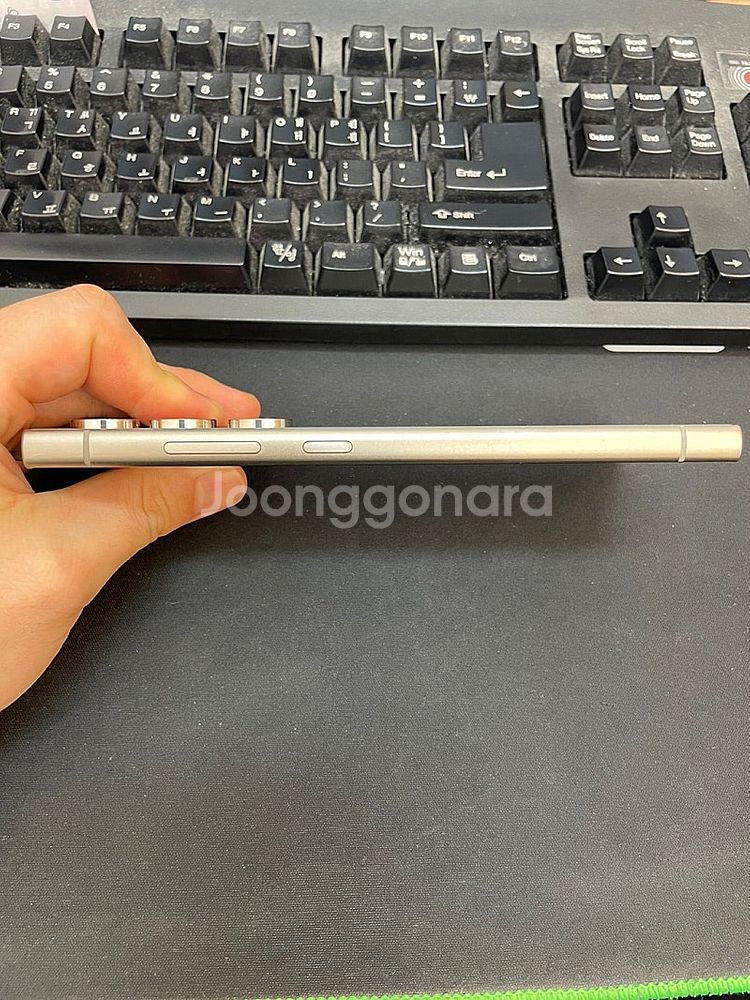 갤럭시S24울트라 그레이 256GB 무잔상 상태좋은 풀...--4