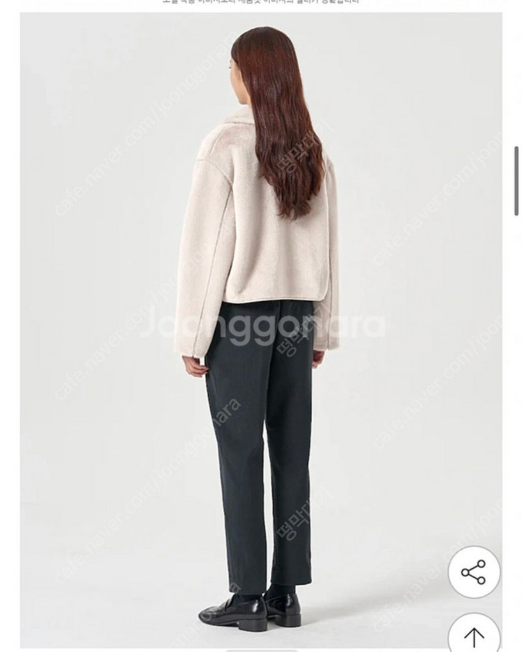 에잇세컨즈 시어링 스탠카라 숏아우터(322X3VLY9A...--4