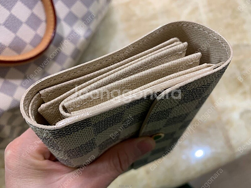 정품 루이비통 아주르 알렉산드라 월릿--1