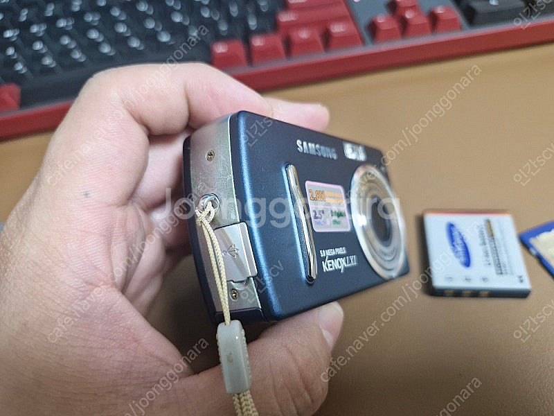 삼성 디지털카메라 케녹스(kenox) lx1 판매합니다...--4
