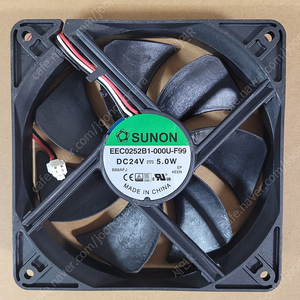 SUNON 냉각팬 쿨링팬 DC24V 5.0W