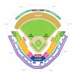 [2차전] 한국시리즈 2차전 중앙 K3석 513구역 4연석