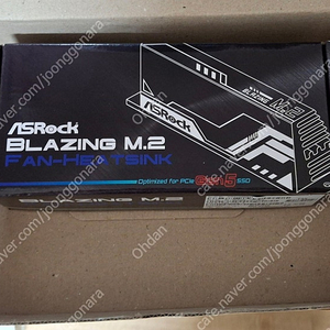 Asrock Blazing M.2 Gen5 Heatsink type-2 미개봉 팝니다