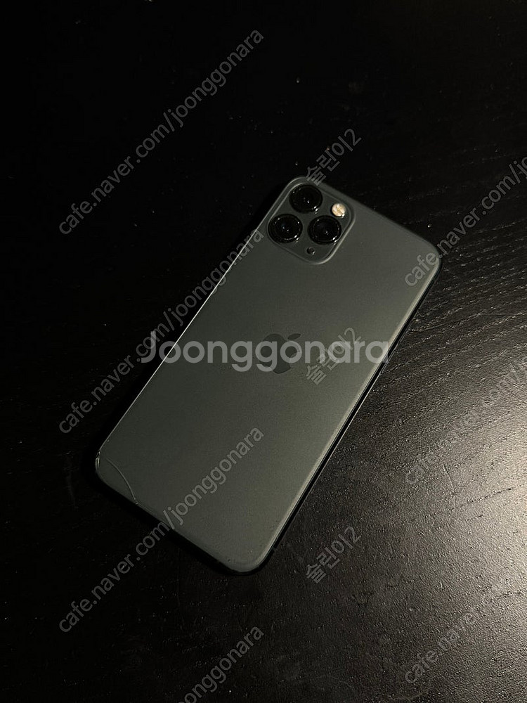 아이폰 11 프로 256 gb 그린 카메라 무음--1