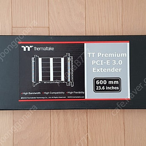 Thermaltake TT Premium PCI-E 3.0 Extender 600mm(그래픽카드)확장 케이블 팝니다.