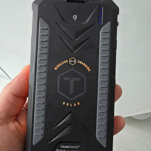 TOUGHTESTED 파워뱅크 보조배터리 태양광충전 10,000mAh