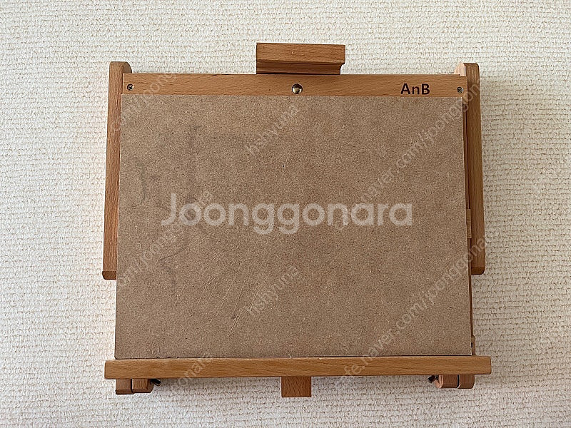 AnB 테이블 이젤, 문교 고체물감/오일파스텔/신한 아...--0