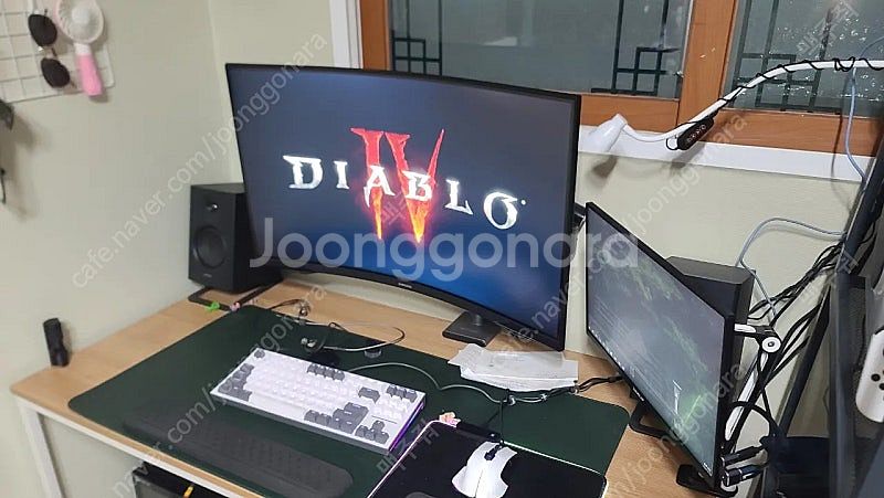 삼성g5오디세이 32인치커브드 와이드모니터 판매--0