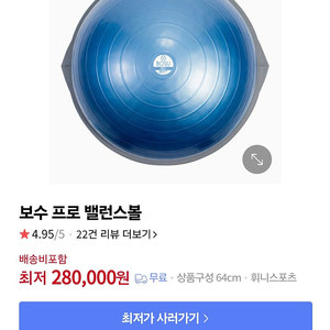 보수 프로 밸런스볼 정품 (BOSU)