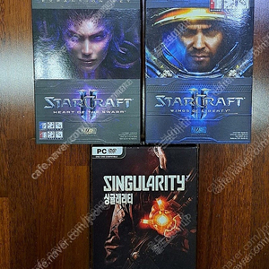 STARCRAFT 스타크래프트.싱귤래리티 3장 일괄판매