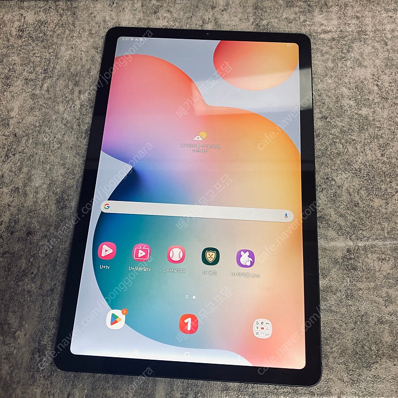 갤럭시 탭S6LITE 블랙 64기가 와이파이 S급! 1...--0