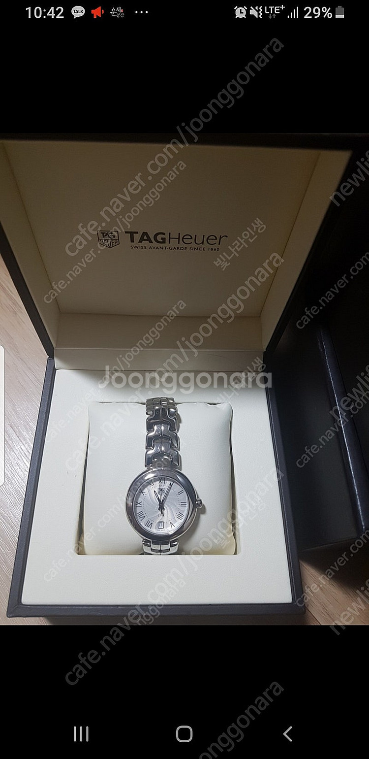 정품 태그호이어 링크 여성용 신품급 시계--0
