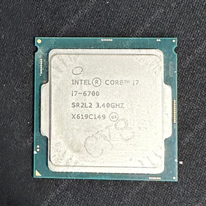 인텔 I7-6700 CPU 65,000원 판매합니다.