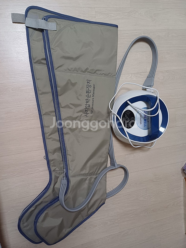 큐어웰 사지압박순환장치(공기압다리마사지기)--0