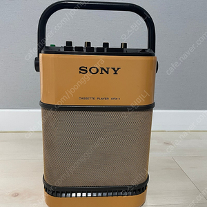 Sony 붐박스 KPX-1 (정상작동품)