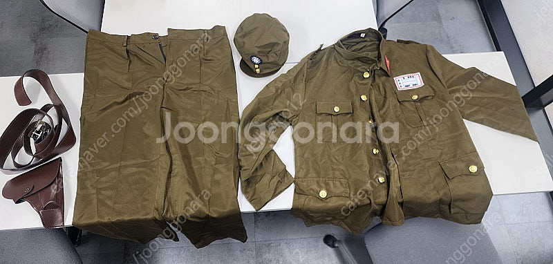 중국 중공 군복 코스프레 의상 판매합니다. 175cm--0