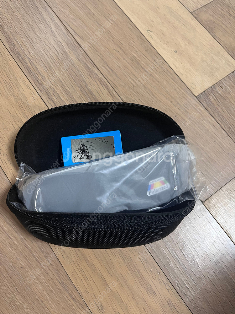 안경위에 쓰는 편광선글라스 블랙--1
