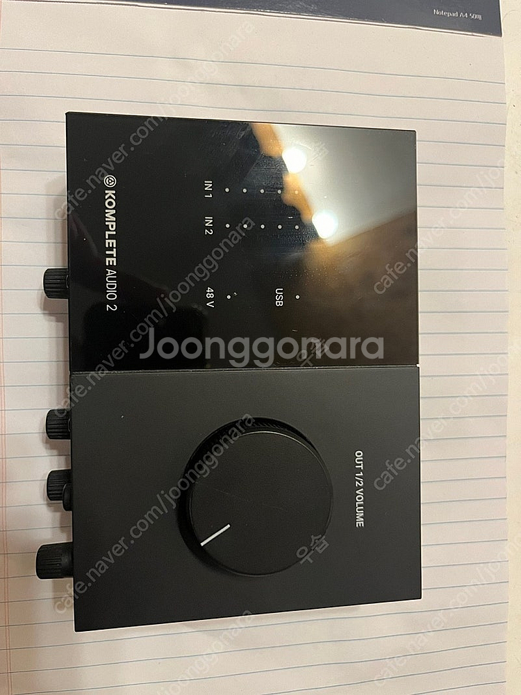 Komplete Audio2 오디오인터페이스 팝니다 컴...--0