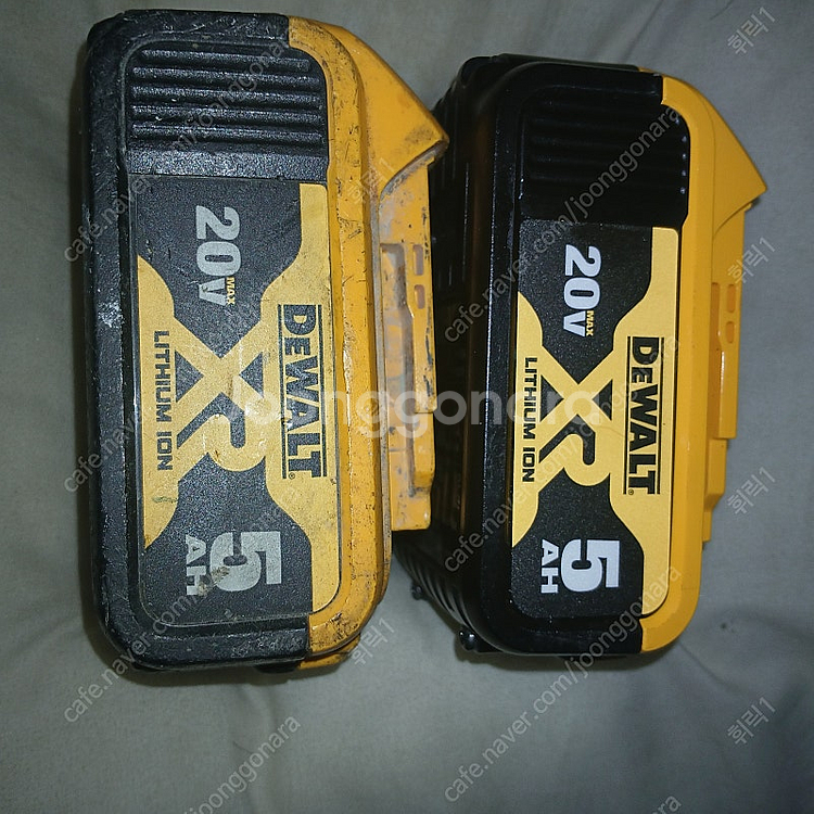 디월트 20v 배터리(2개 일괄)--3