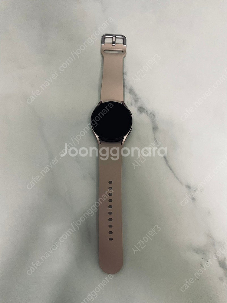 갤럭시 워치4 로즈골드 40MM S급! 케이블포함 6만...--0
