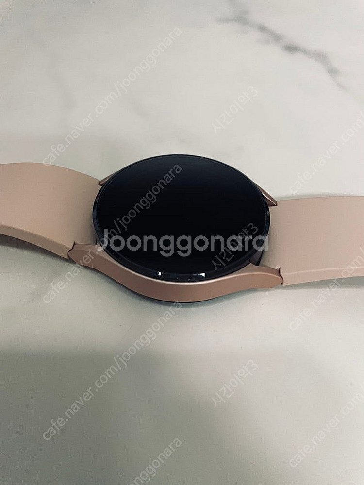 갤럭시 워치4 로즈골드 40MM S급! 케이블포함 6만...--2