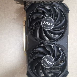 MSI RTX4060 벤투스 2x 블랙 OC D6 8GB 블랙 팔아요