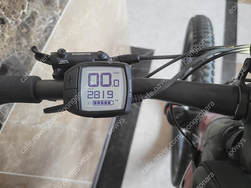 트렉 E-MTB 레일 7 SLX/XT 전기자전거 팝니다.--1