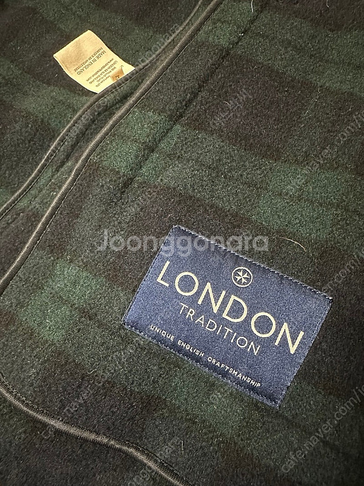 런던트레드션 후드코트 블랙 42size--2