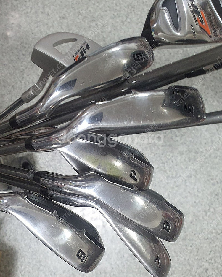  골프채 세트 중고 유틸 투어엣지 HP7/R 무료배송...--7