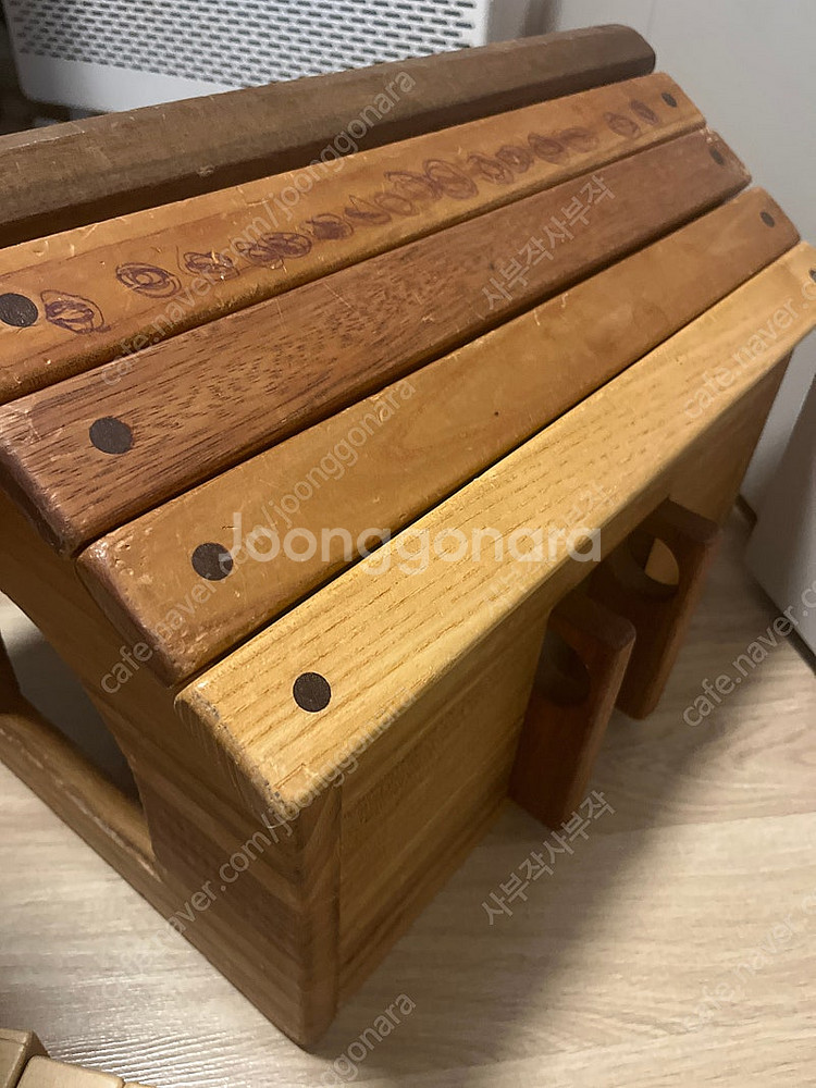 숲소리 동물농장 나무 블럭 발도르프--1