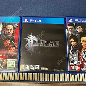 PS4 용과 같이 7, 파판15, 용과 같이 4 게임 판매합니다.