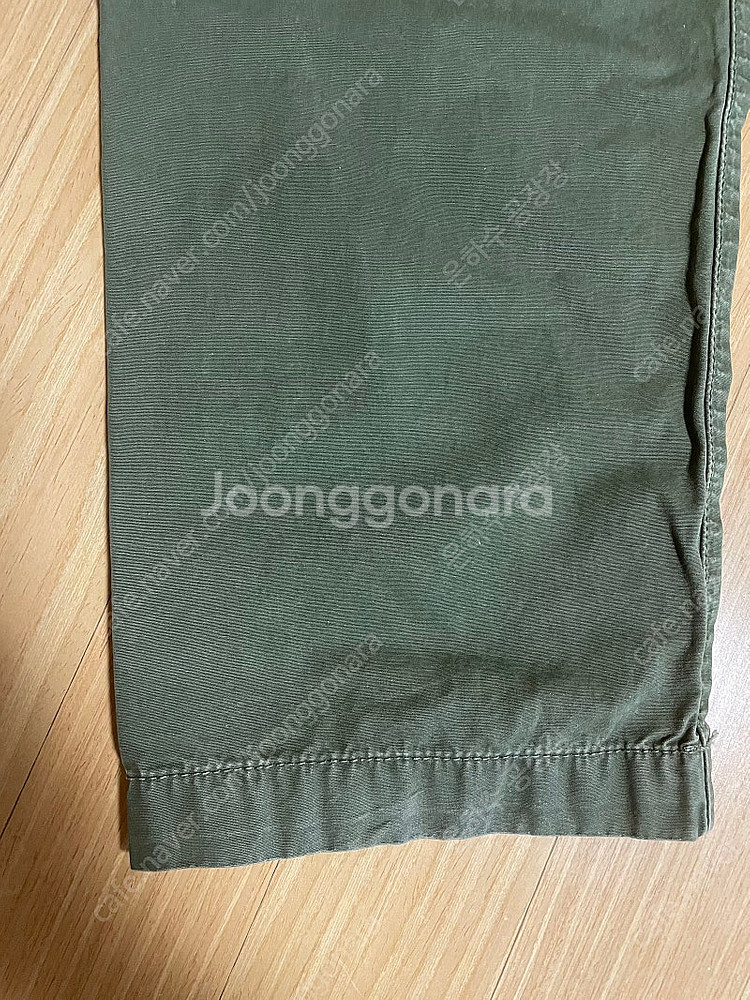 스톤아일랜드 카고 바지 카키 32인치 (슬림핏)--4